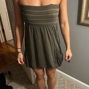 Tube top dress